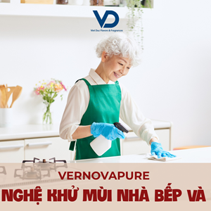 Công Nghệ Khử Mùi Kết Hợp Hương Thơm Cho Nhà Bếp Và Toilet