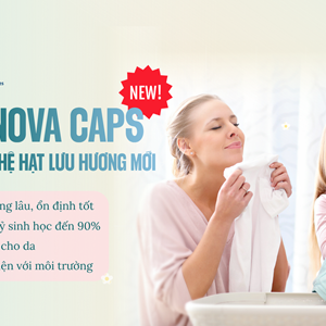 Hạt Lưu Hương Công Nghệ Mới Vernova Caps Cho Ngành Giặt Xả