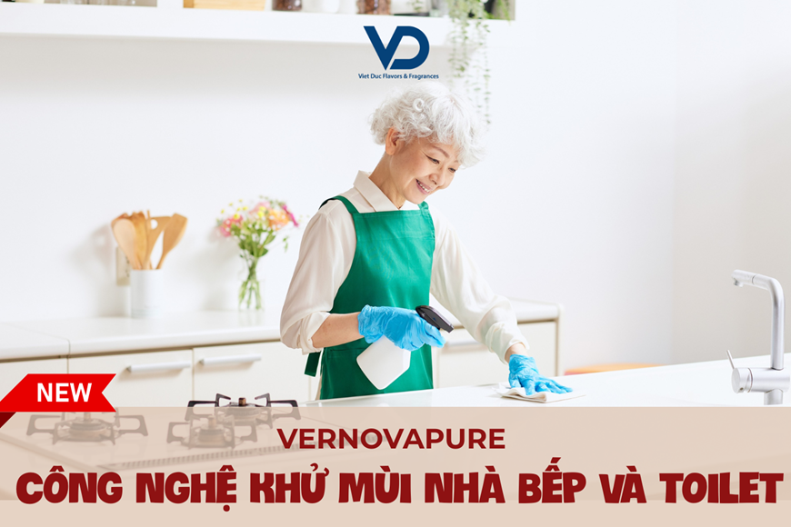 Công Nghệ Khử Mùi Kết Hợp Hương Thơm Cho Nhà Bếp Và Toilet